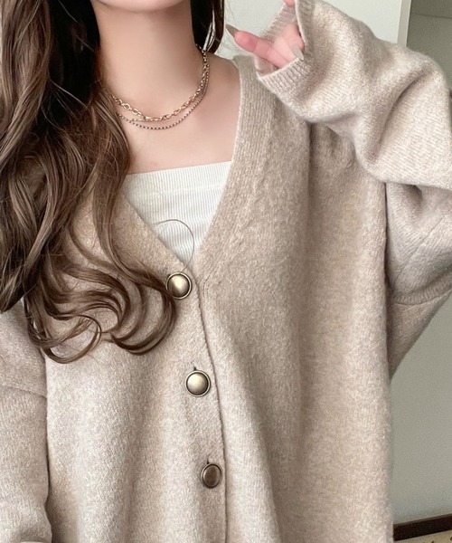 classicalelf（クラシカルエルフ） カーディガン ふんわり包み込む暖か