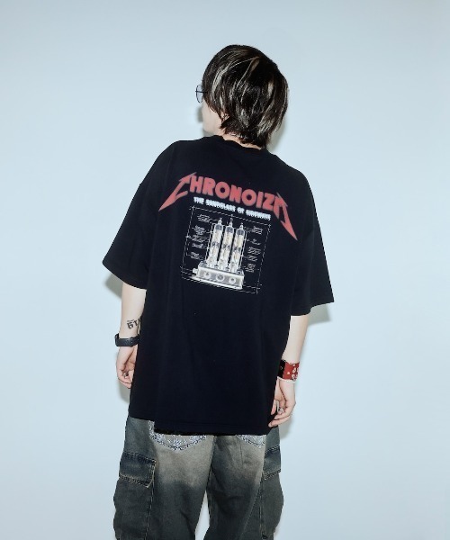 L.H.P（エルエイチピー） tシャツ CHRONOIZM/クロノイズム/CLOCK T