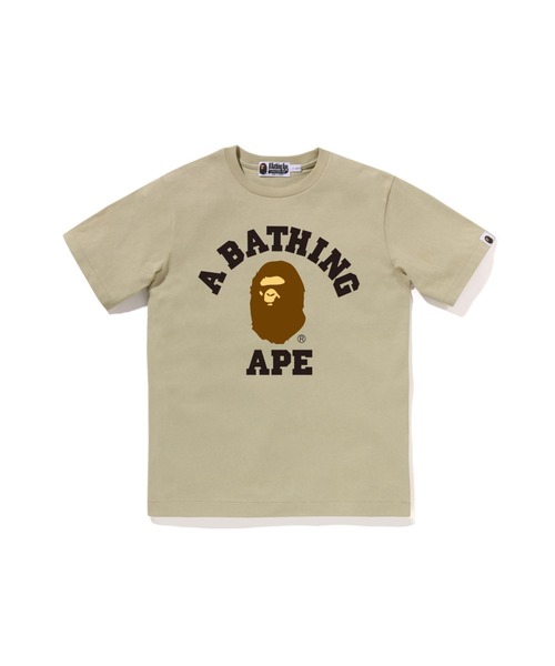A BATHING APE（アベイシングエイプ） tシャツ COLLEGE TEE キッズ