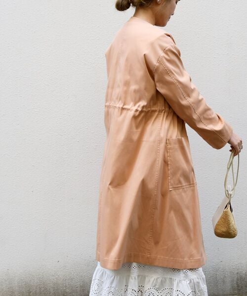 SHIPS any レディース any: ノーカラー リバー コート3 : ZOZOTOWN