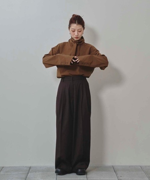 TODAYFUL ブラウス シャツ Roundhem Tie Blouse レディース : ZOZOTOWN