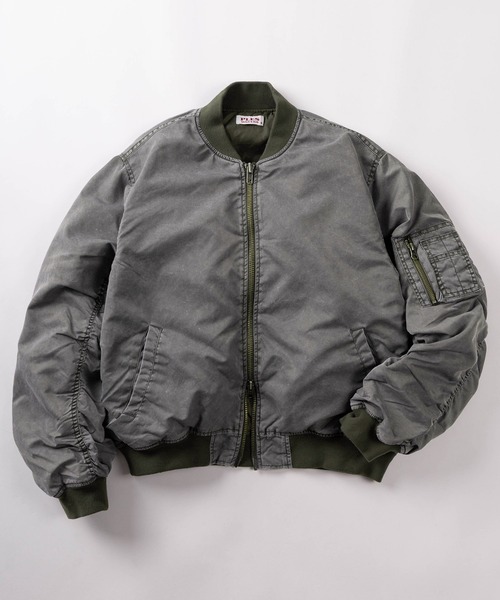 ma1 ma-1 「72」フェード加工 ヴィンテージライク MA-1 フライト