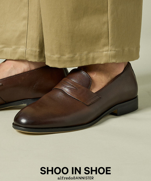 alfredoBANNISTER（アルフレッドバニスター） スリッポン 「WEB別注