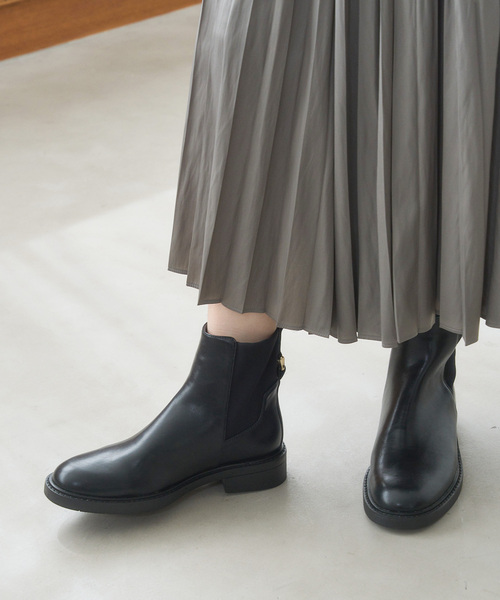 LE TALON（ル タロン） ブーツ モールドストレッチショートブーツ