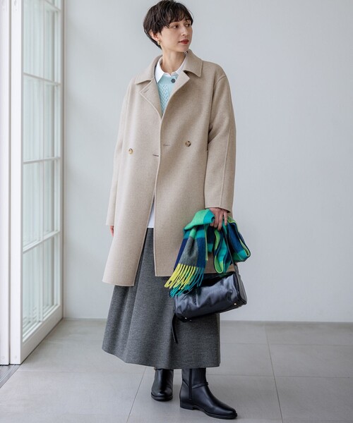 23区（ニジュウサンク） カーディガン カシミヤブレンド ケーブル