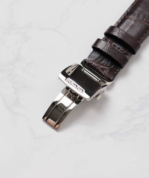SEIKO（セイコー） 腕時計 /SEIKO/ クオーツ クロノグラフ レザー