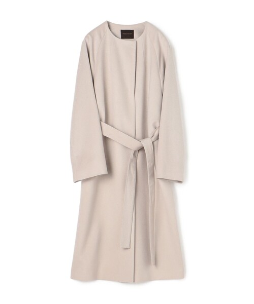 TOMORROWLAND collection ノーカラーコート コート ピュアカシミヤ