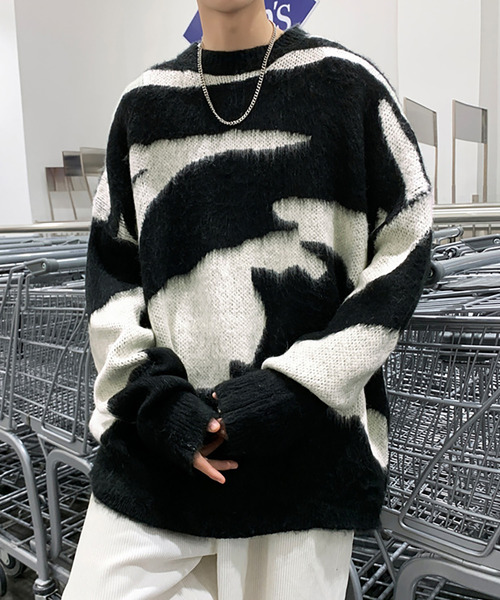 DEVICE（デバイス） セーター ニット オーバーサイズ ニュアンス