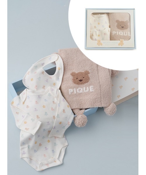 gelato pique（ジェラートピケ） 出産祝い 「ラッピング済み」「BABY