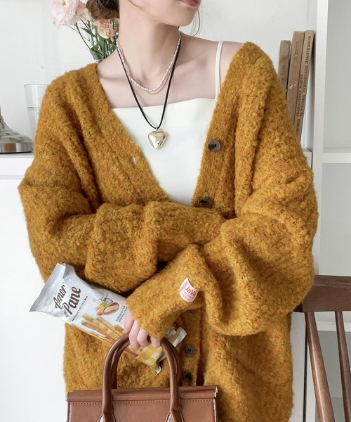 Java カーディガン 「JaVaジャバ 別注」大人モテレディに。ブークレーV