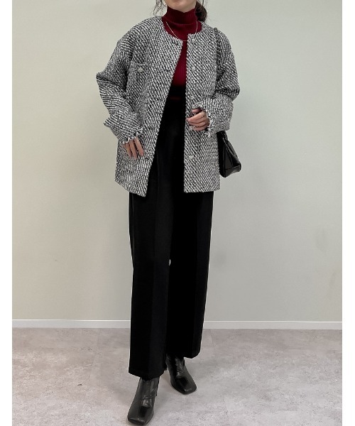 Re:EDIT（リエディ） ジャケット ノーカラージャケット 「累計販売枚数