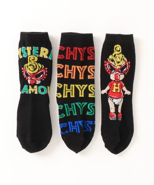 HYSTERIC MINI（ヒステリックミニ） 靴下 HystericMini 3Pソックス