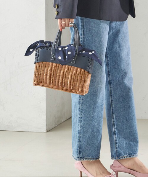 A VACATION（アヴァケーション） かごバッグ カゴバッグ 「SHIPS別注