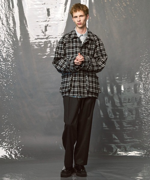 MAISON SPECIAL（メゾンスペシャル） スラックス 「UNISEX」Wool Mix