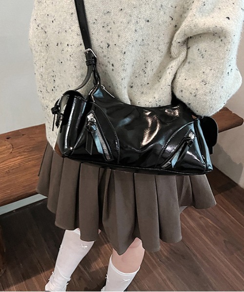 FREE STYLISTS ショルダーバッグ バッグ Y2K 4ポケットワンショルダー