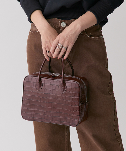 MAISON CANAU（メゾンカナウ） ボストンバッグ メゾン カナウ ボックス