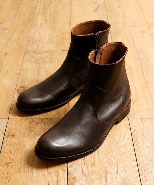 BICASH（ビカーシ） ブーツ ビカーシ / サイドジッププレーントゥ