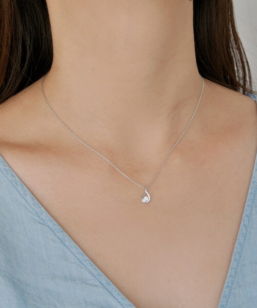 va vendome aoyama ネックレス シルバー クロスドロップネックレス