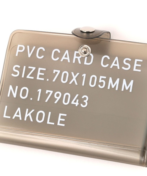 LAKOLE（ラコレ） カードケース クリアカードファイル / 135436