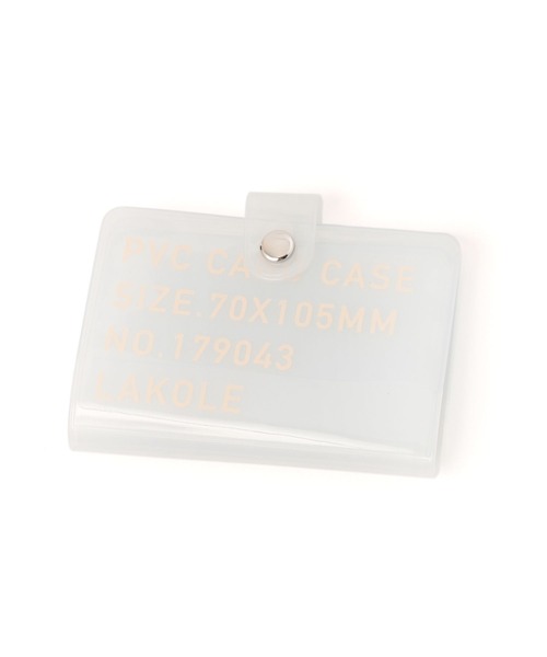 LAKOLE（ラコレ） カードケース クリアカードファイル / 135436