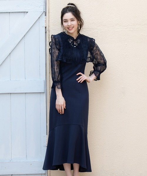 DRESS+（ドレスプラス） アンサンブル ワンピース ボレロ セット