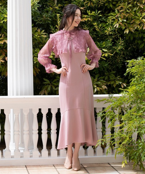 DRESS+（ドレスプラス） アンサンブル ワンピース ボレロ セット