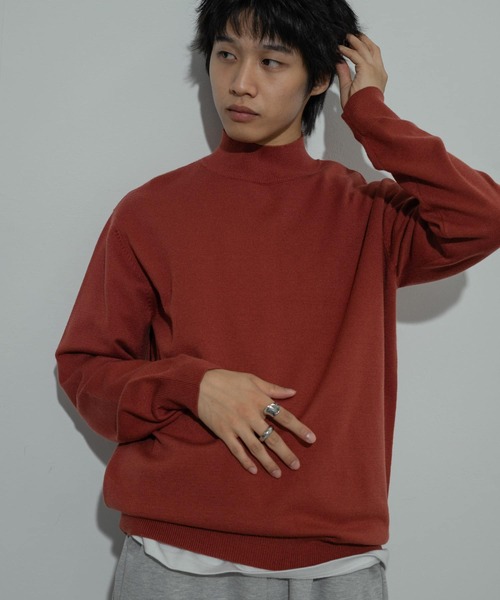 SENSE OF PLACE by URBAN RESEARCH セーター ニット ストレッチモック