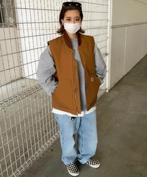 Carhartt（カーハート） ダウンベスト ベスト ダックベスト メンズ