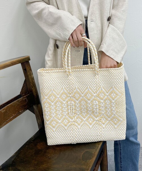 Letra（レトラ） バッグ カゴバッグ 「Letra/レトラ」メルカドバッグ