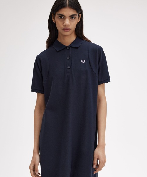 FRED PERRY（フレッドペリー） ワンピース Crepe Pique Polo Shirt