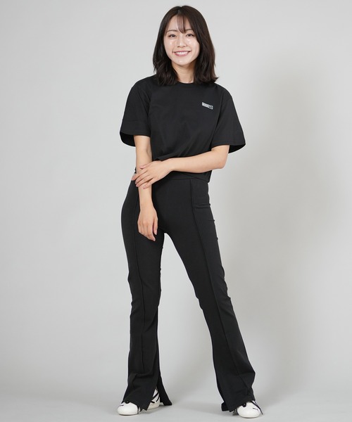 PUMA（プーマ） パンツ ROSE SLIM PINTUCK FLARE フレアパンツ