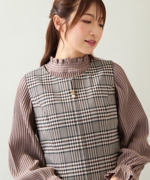 Rose Tiara（ローズティアラ） ジャンパースカート MIXチェック