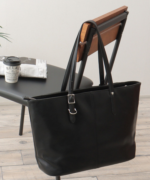 ikka（イッカ） トートバッグ GPレザータッチトートバッグ メンズ