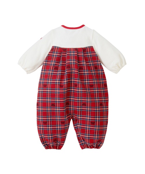 MIKI HOUSE（ミキハウス） ベビー服 ロンパース ミキハウスチェック