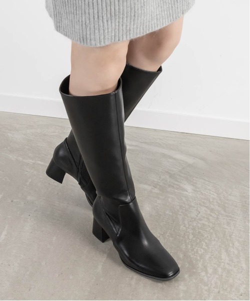 RANDA（ランダ） ブーツ 晴雨兼用 ベーシックロングブーツ レディース