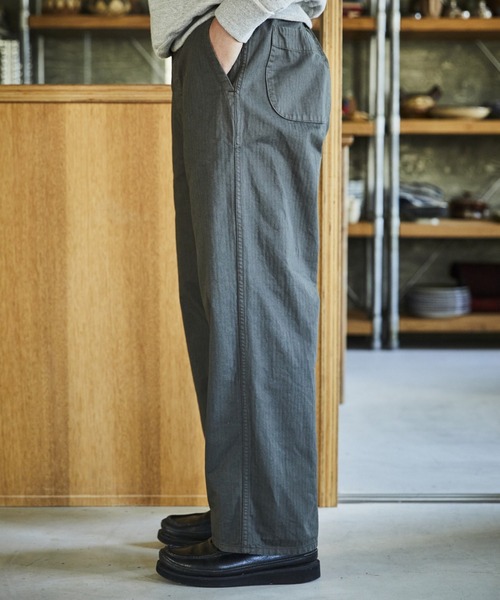 orSlow（オアスロウ） チノパン WIDE FIT FRENCH WORK PANTS ワイド