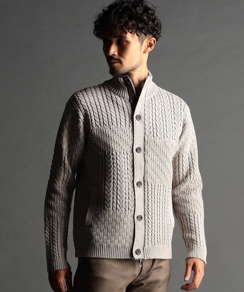 NICOLE CLUB FOR MEN（ニコルクラブフォーメン） セーター ニット 編地