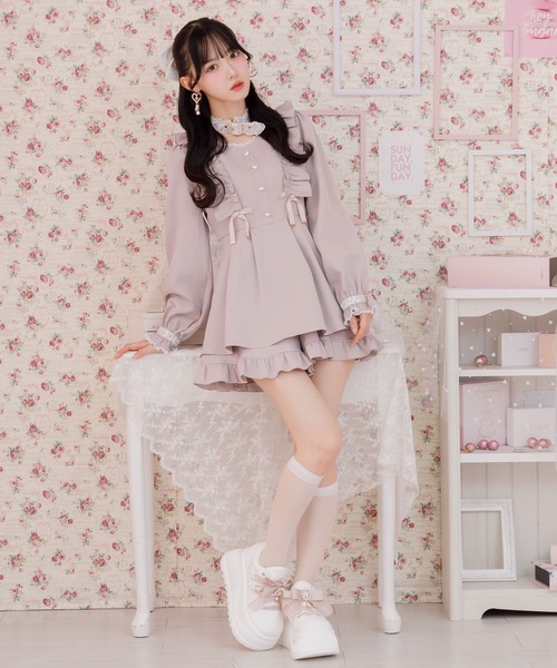 ROJITA（ロジータ） セットアップ ハートバックルチョーカー