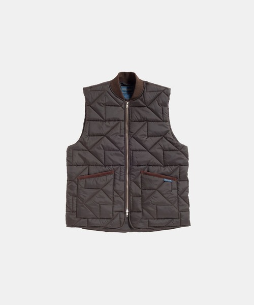 LAVENHAM（ラベンハム） ベスト ジレ Big Quilt Bomber Gilet Mens