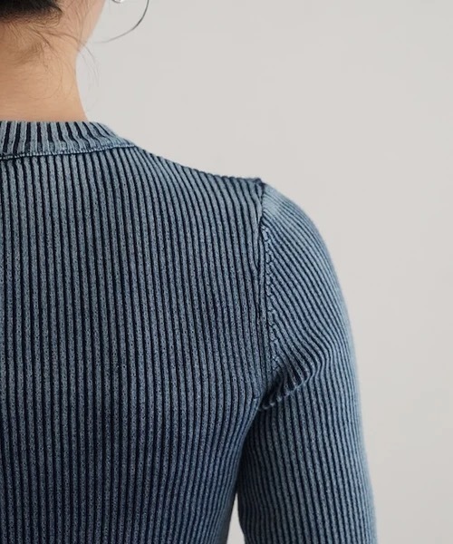DIESEL（ディーゼル） ニット セーター DIESEL Rib-knit top with oval