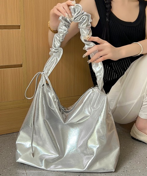 DIAVEL ショルダーバッグ バッグ 2WAYギャザーバッグ レディース