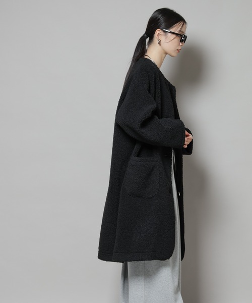 NANO universe（ナノ・ユニバース） ノーカラーコート コート