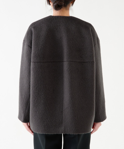 martinique（マルティニーク） ノーカラーコート コート ノーカラー