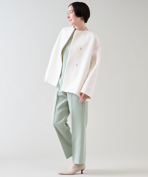 martinique（マルティニーク） ノーカラーコート コート ノーカラー