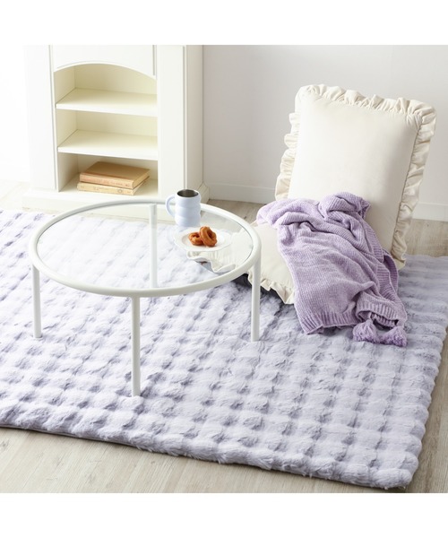 Francfranc（フランフラン） ラグ ラグマット 低反発 ポコモコファー