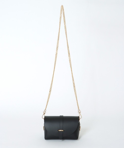 ショルダーバッグ バッグ チェーンショルダー ミニバッグ「VICE VERSA