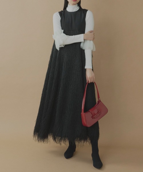 PERNA（ペルナ） ワンピース フェザードッキングワンピース : ZOZOTOWN