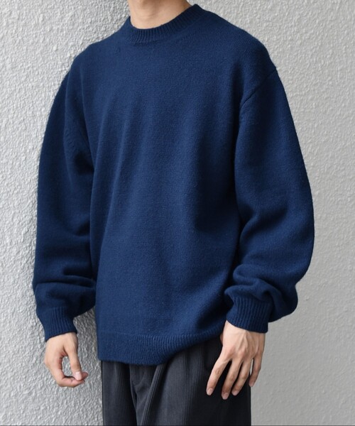 SHIPS any セーター ニット any: French Merino ウール クルーネック