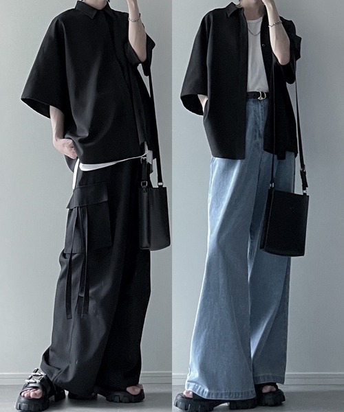 DEVICE（デバイス） ショルダーバッグ ビッグ スクエア ショルダー