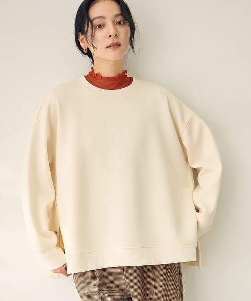 ANY（エニィ） トレーナー スウェット サイドドットダンボール